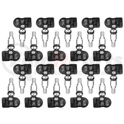 Autel 300060 Tire Pressure Monitoring System (TPMS) Kit 20-Pack Universal Dual-Frequency TPMS Sensor Kit, Metal Valves,