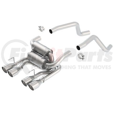 Borla 11744 Exhaust System Kit Axle-Back Exhaust System - S-Type