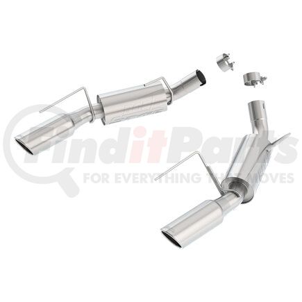 Borla 11750 Exhaust System Kit Axle-Back Exhaust System - S-Type