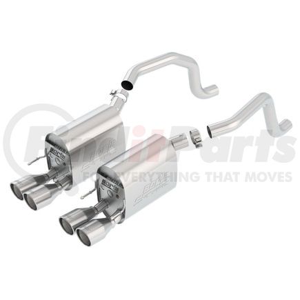Borla 11811 Exhaust System Kit Axle-Back Exhaust System - S-Type ll