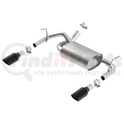 Borla 11860BC Exhaust System Kit Axle-Back Exhaust System - ATAK®