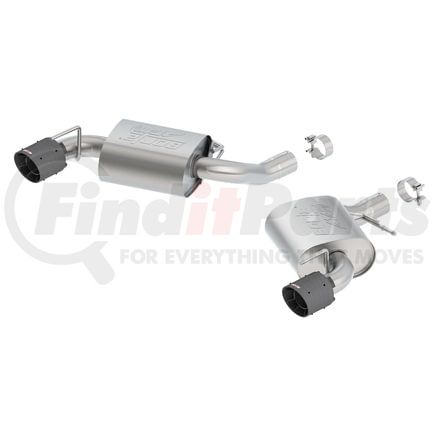 Borla 11923CFBA Exhaust System Kit Axle-Back Exhaust System - ATAK®