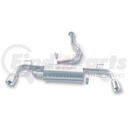 Borla 140078 Exhaust System Kit Cat-Back Exhaust System - S-Type
