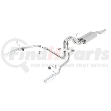 Borla 140137 Exhaust System Kit Cat-Back Exhaust System - Touring