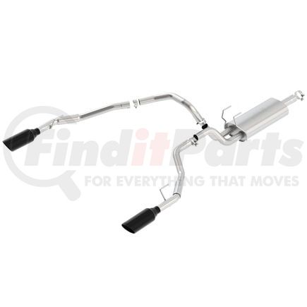 Borla 140307BC Exhaust System Kit Cat-Back Exhaust System - S-Type