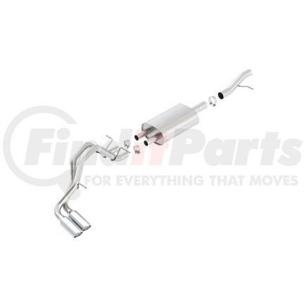 Borla 140424 Exhaust System Kit Cat-Back Exhaust System - Touring