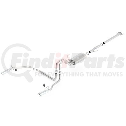Borla 140438 Exhaust System Kit Cat-Back Exhaust System - Touring