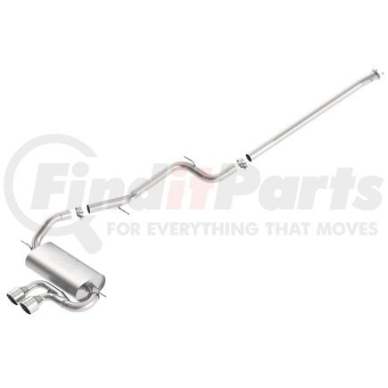 Borla 140504 Exhaust System Kit Cat-Back Exhaust System - S-Type
