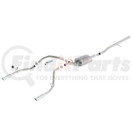 Borla 140536 Exhaust System Kit Cat-Back Exhaust System - S-Type