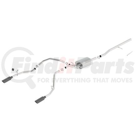 Borla 140537BC Exhaust System Kit Cat-Back Exhaust System - ATAK®