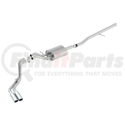 Borla 140550 Exhaust System Kit Cat-Back Exhaust System - S-Type