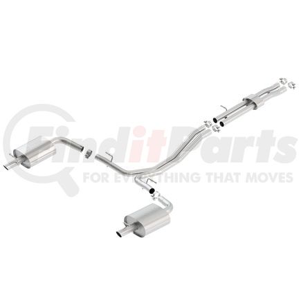 Borla 140659 Exhaust System Kit Cat-Back Exhaust System - S-Type