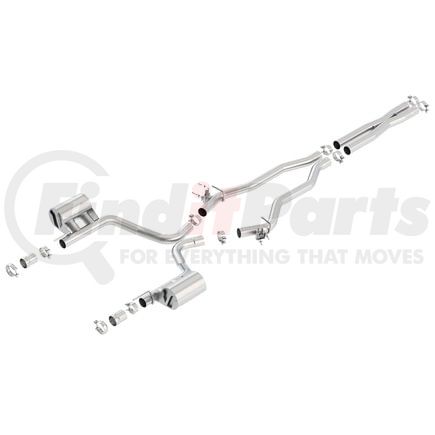 Borla 140675 Exhaust System Kit Cat-Back Exhaust System - ATAK®