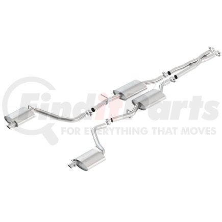 Borla 140650 Exhaust System Kit Cat-Back Exhaust System - ATAK®