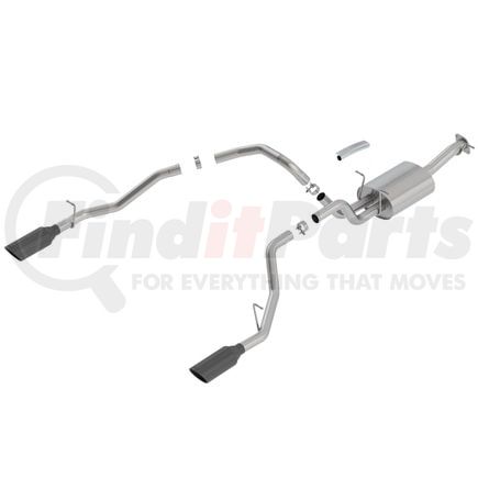 Borla 140758BC Exhaust System Kit Cat-Back Exhaust System - Touring