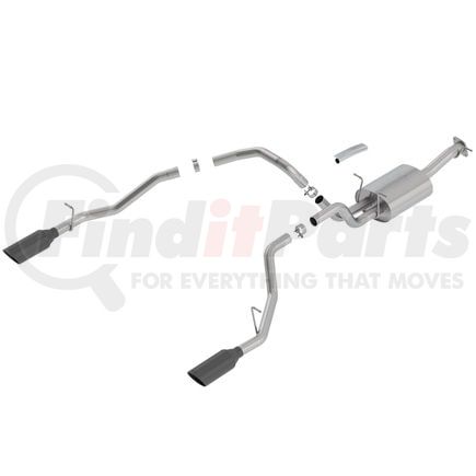 Borla 140753BC Exhaust System Kit Cat-Back Exhaust System - ATAK®