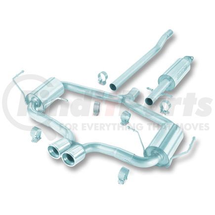Borla 140119 Exhaust System Kit Cat-Back Exhaust System - S-Type