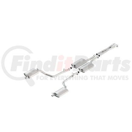 Borla 140448 Exhaust System Kit Cat-Back Exhaust System - Touring