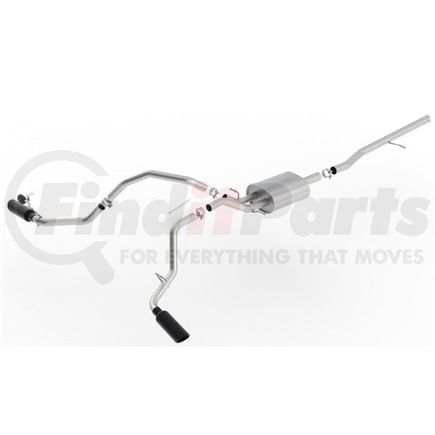 Borla 140545BC Exhaust System Kit Cat-Back Exhaust System - S-Type