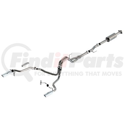 Borla 140863 Exhaust System Kit Cat-Back Exhaust System - S-Type