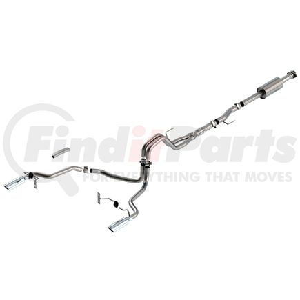 Borla 140867 Exhaust System Kit Cat-Back Exhaust System - ATAK