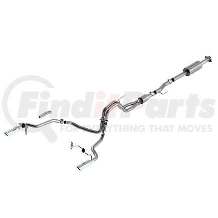 Borla 140866 Exhaust System Kit Cat-Back Exhaust System - S-Type