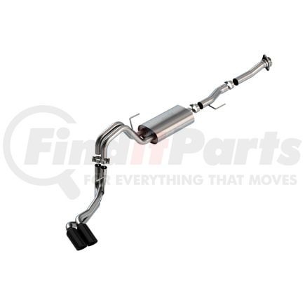 Borla 140876BC Exhaust System Kit Cat-Back Exhaust System - S-Type