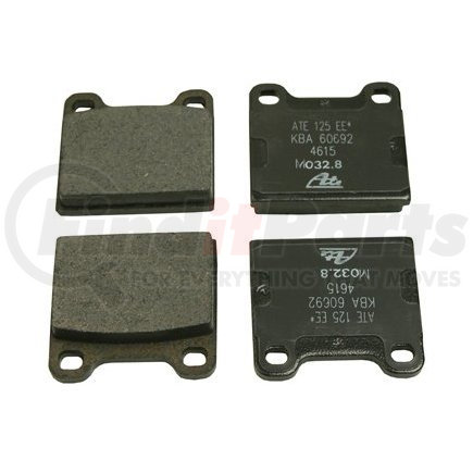 082-0407 by BECK ARNLEY - PREMIUM BRAKE PADS