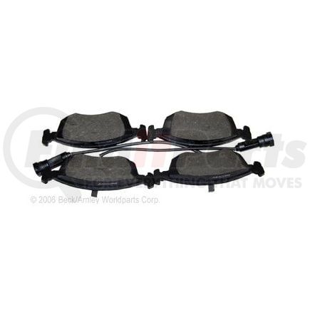 Beck Arnley 082-1282 Disc Brake Pad Set PREMIUM BRAKE PADS