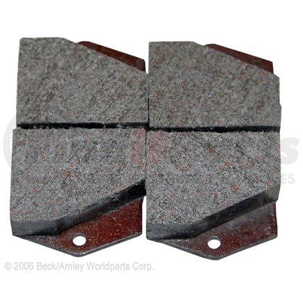 082-1437 by BECK ARNLEY - EMERGENCY BRAKE PADS