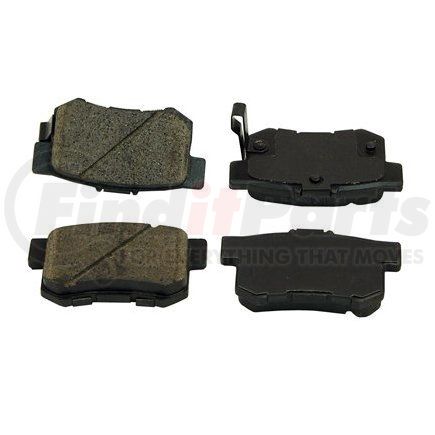 082-1498 by BECK ARNLEY - PREMIUM BRAKE PADS