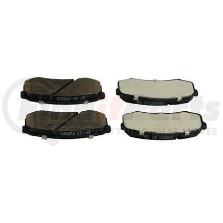 082-1502 by BECK ARNLEY - PREMIUM BRAKE PADS