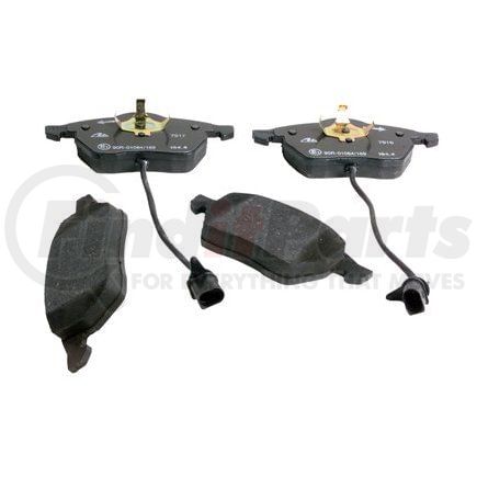 082-1608 by BECK ARNLEY - PREMIUM BRAKE PADS