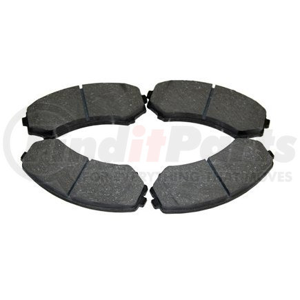 082-1654 by BECK ARNLEY - PREMIUM BRAKE PADS