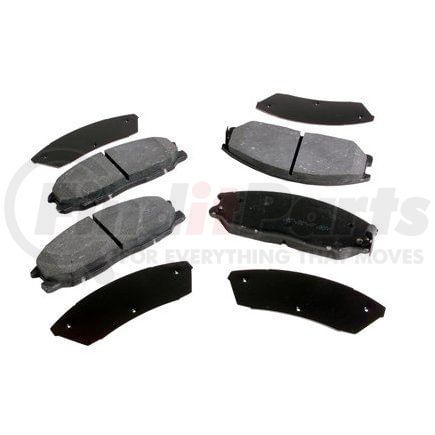 082-1675 by BECK ARNLEY - PREMIUM BRAKE PADS