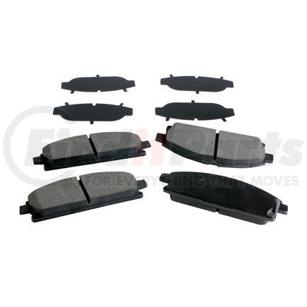 082-1691 by BECK ARNLEY - PREMIUM BRAKE PADS