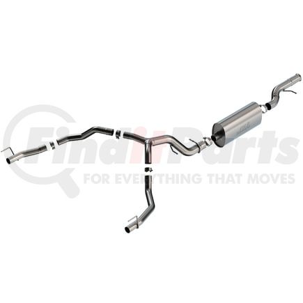 Borla 140889 Exhaust System Kit Cat-Back Exhaust System - Touring