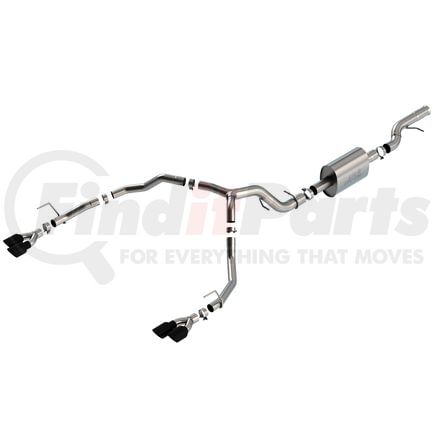 Borla 140859BC Exhaust System Kit Cat-Back Exhaust System - S-Type
