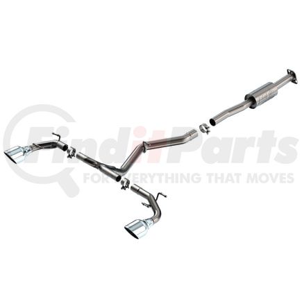 Borla 140910 Exhaust System Kit Cat-Back Exhaust System - ATAK