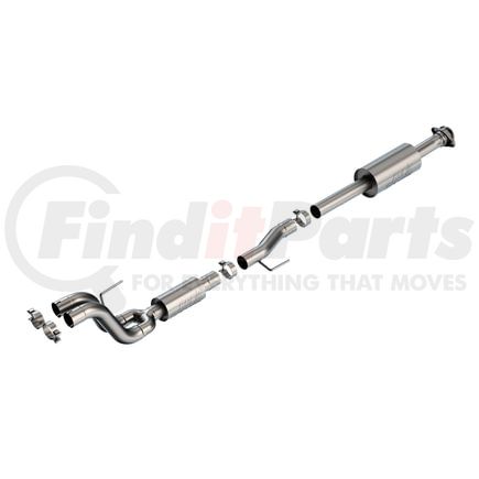 Borla 60731 Exhaust Pipe Mid-Pipe With S-Type Muffler