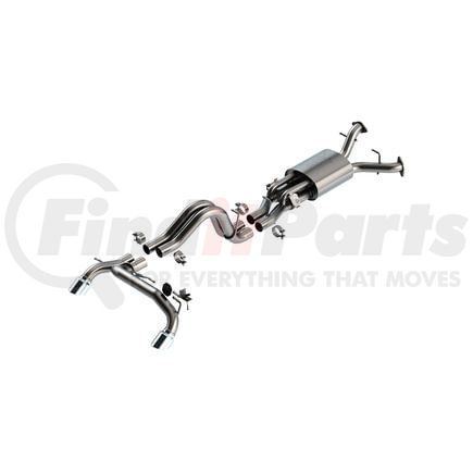 Borla 140934 Exhaust System Kit Cat-Back Exhaust System - ATAK®