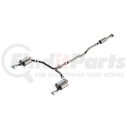 Borla 140967 Exhaust System Kit Cat-Back Exhaust System - S-Type