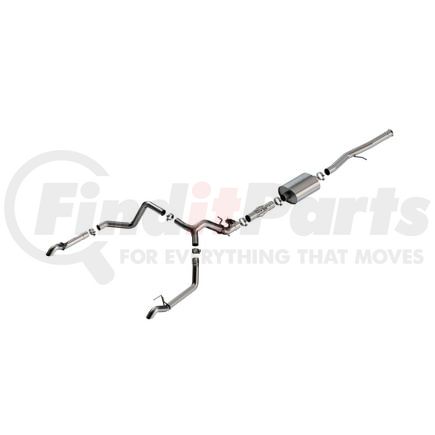 Borla 141004 Exhaust System Kit Cat-Back Exhaust System - ATAK