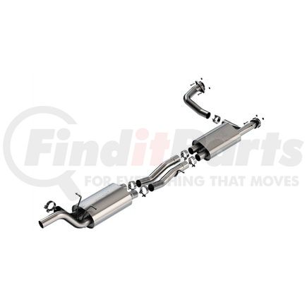 Borla 60755 Exhaust System Kit Mid-Section - S-Type