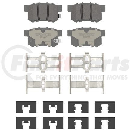 Wagner OEX537 Disc Brake Pad Set CERAMIC DISC PAD SET
