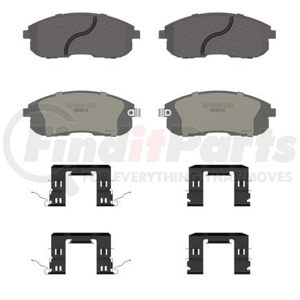 Wagner OEX815 Disc Brake Pad Set Premium Ceramic Disc Pad