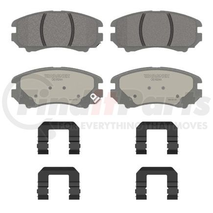 Wagner OEX924A Disc Brake Pad Set CERAMIC DISC PAD SET