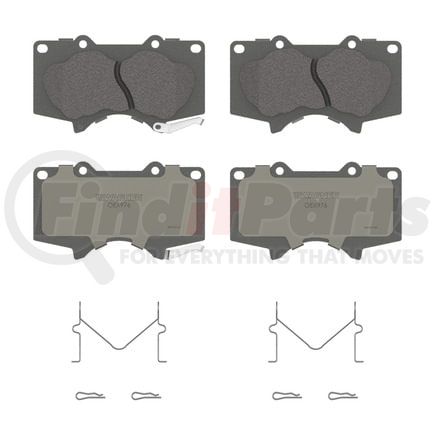 Wagner OEX976 Disc Brake Pad Set Premium Ceramic Disc Pad