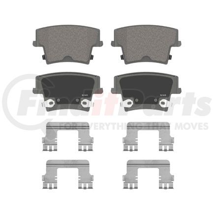 Wagner PD1057 Disc Brake Pad Set Wagner Brake ThermoQuiet PD1057 Ceramic Disc Brake Pad Set