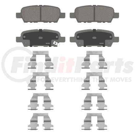 Wagner PD1288 Disc Brake Pad Set Wagner Brake ThermoQuiet PD1288 Ceramic Disc Brake Pad Set